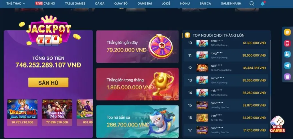 Thưởng nạp lại hàng ngày vip79 app